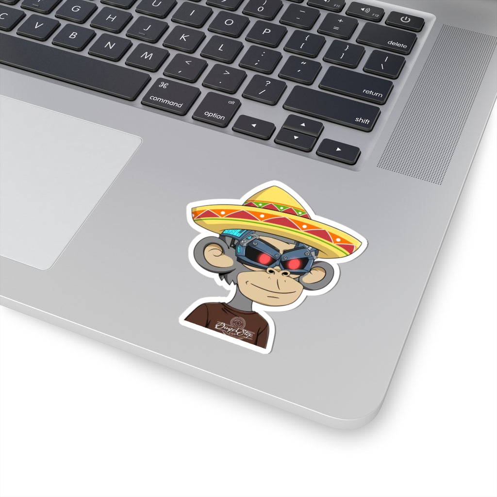 Sombrero Robot Ape Sticker